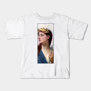 An Allegory of Victory by Jules Joseph Lefebvre Kids T-Shirt